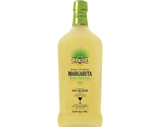 Order Rancho Gloria Original Margarita, 1.75L ready to drink (13.9% ABV) food online from Woodbury Wine & Spirits store, ORLANDO on bringmethat.com