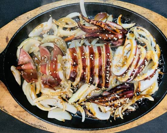 Order BBQ Calamari food online from Samurai Sushi store, Heathrow on bringmethat.com