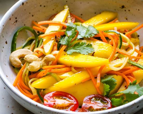 Order Mango Salad ⭐️ food online from Red basil thai kitchen store, Long Island City on bringmethat.com