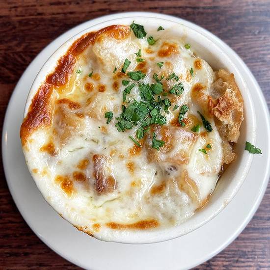 Order French Onion Soup food online from Granite City store, Kansas City on bringmethat.com