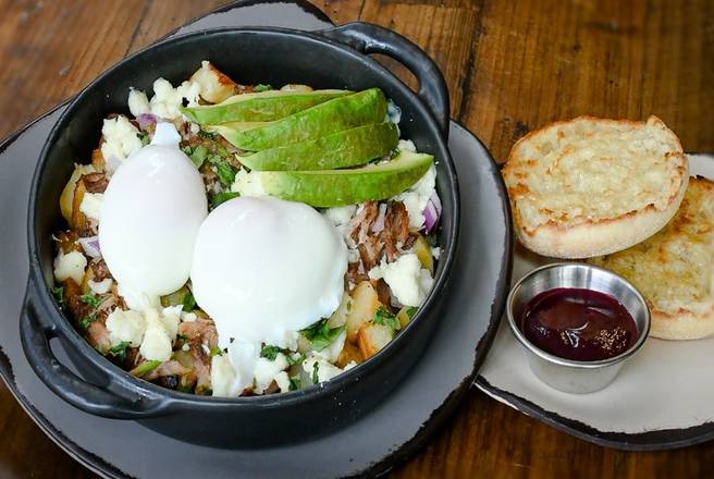 Order Carnitas Skillet food online from Egg Harbor Cafe store, Libertyville on bringmethat.com
