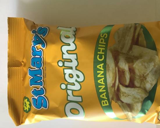 Order St. Mary Banana Chips  food online from Carib Grill Caribbean Restaurant store, Upper Darby on bringmethat.com