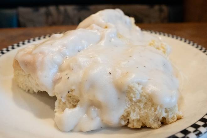 Order Biscuits & Gravy food online from Black Bear Diner store, Rohnert Park on bringmethat.com