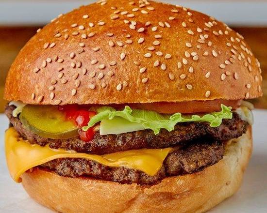 Order Cheeseburger food online from Sharks Seafood & More store, Bowie on bringmethat.com