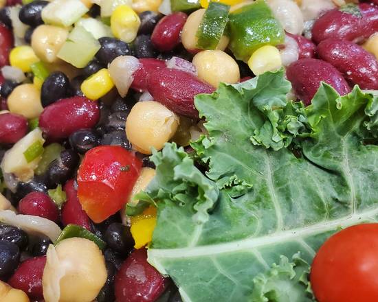 Order Bean Salad (1 LB) food online from Long Island Bagel Cafe store, Bellmore on bringmethat.com