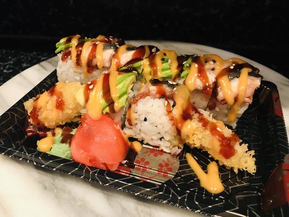 Order Crazy Dragon Roll food online from East Moon store, Lubbock on bringmethat.com