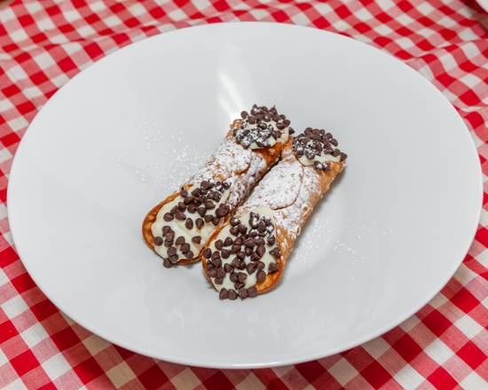 Order Small Cannoli's Filled Fresh (Each) food online from V & S Italian Deli store, Boca Raton on bringmethat.com