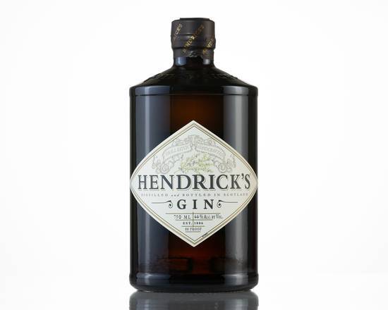 Order Hendrick's, 750mL gin (41.4% ABV) food online from Pgi Liquors store, Punta Gorda on bringmethat.com