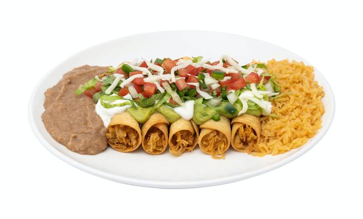 Order Chicken Flautas food online from Pollo Regio store, Dallas on bringmethat.com