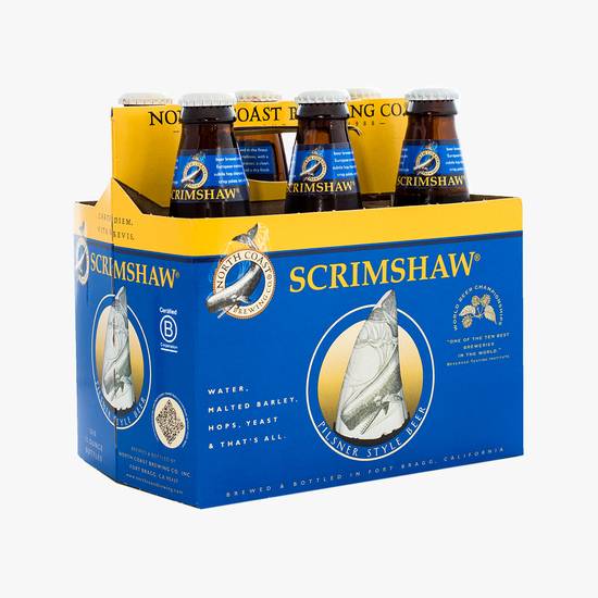Order North Coast Scrimshaw Pilsner food online from Santa Monica Liquor store, Santa Monica on bringmethat.com