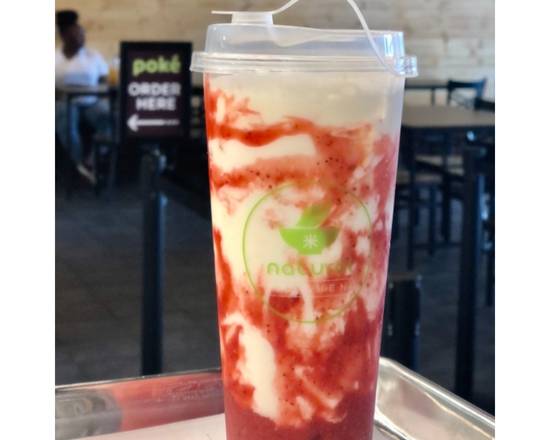 Order Strawberry Milkshake food online from Natural Kitchen store, Orange Park on bringmethat.com