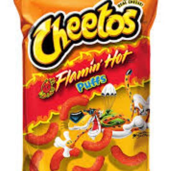 Order CHEETOS FLAMIN HOT PUFFS food online from Duke Liquor & Jr. Market store, Los Angeles on bringmethat.com