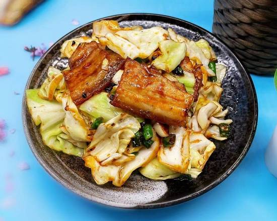 Order 农家手撕包菜 ️Iron pot cabbage w/pork food online from Fashion Wok store, Sunnyvale on bringmethat.com