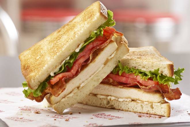 Order Chicken Club Sandwich food online from Johnny Rockets store, McAllen on bringmethat.com