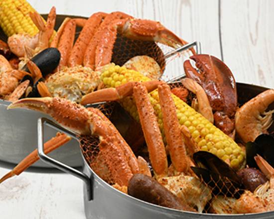 Order Cajun Steampot for Two food online from Joes Crab Shack store, Jacksonville on bringmethat.com