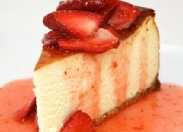 Order NY STRAW CHEESECAKE food online from Ovation Bistro & Bar-Lakeland store, Lakeland on bringmethat.com