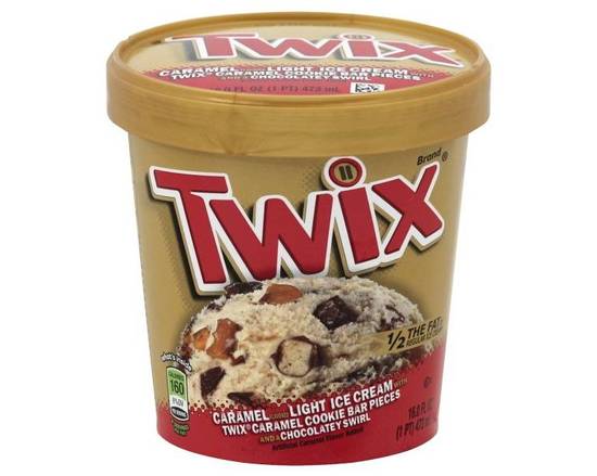 Order Mars Twix Ice Cream Pint food online from Trumbull Super Stop store, Trumbull on bringmethat.com