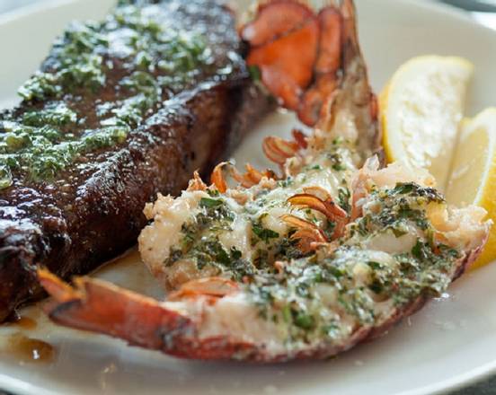 Order Surf n' Turf - Steak & Lobster food online from Parc Oasis store, New York on bringmethat.com