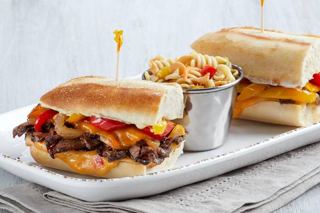 Order Newk's Cheesesteak (P) food online from Newk's Eatery store, Cypress on bringmethat.com