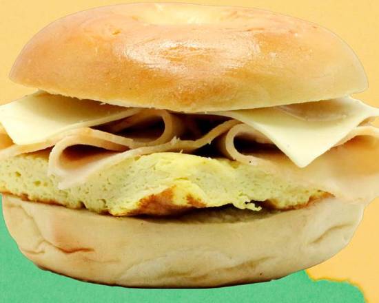 Order Turkey, Egg & Cheese Breakfast food online from USA Donuts store, Los Angeles on bringmethat.com