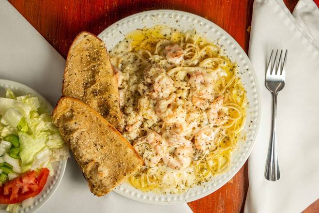 Order Shrimp Scampi food online from King's Pizza store, Daytona Beach on bringmethat.com