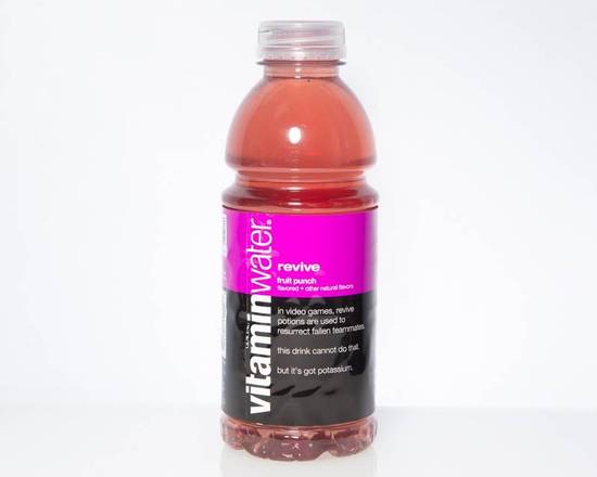 Order Vitamin Water Fruit Punch (20 oz) food online from Shell store, Tampa on bringmethat.com