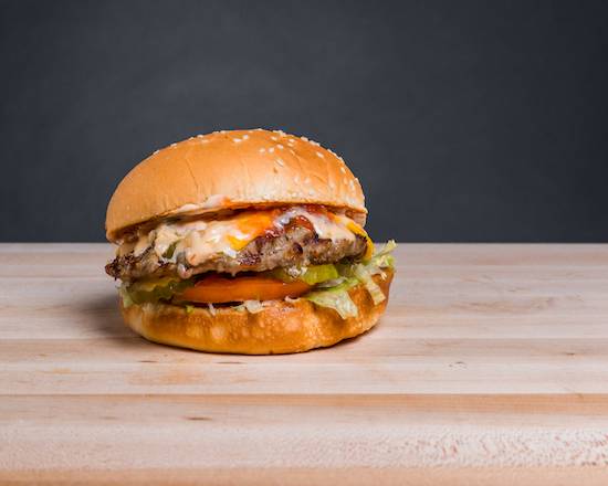 Order Cheeseburger (¼ lb) food online from Burger Bar OC store, Cypress on bringmethat.com
