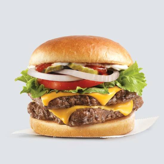 Order Dave's Double® food online from Wendy'S store, Quakertown on bringmethat.com