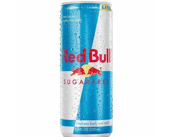 Order Red Bull Sugar Free 8.4oz food online from George's Market store, San Francisco on bringmethat.com