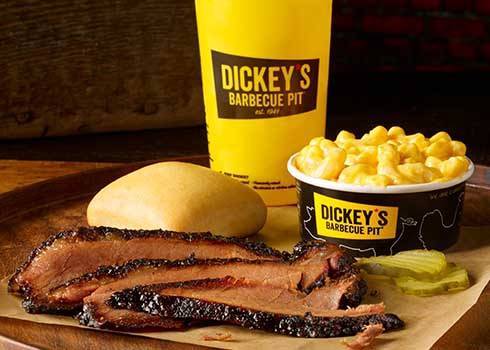 Order Kids Meat Plate food online from Dickey Barbecue Pit store, Orlando on bringmethat.com