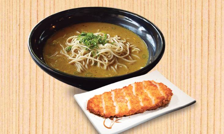 Order 36. Pork Cutlet Curry Ramen food online from Ajisen Ramen store, Temple City on bringmethat.com