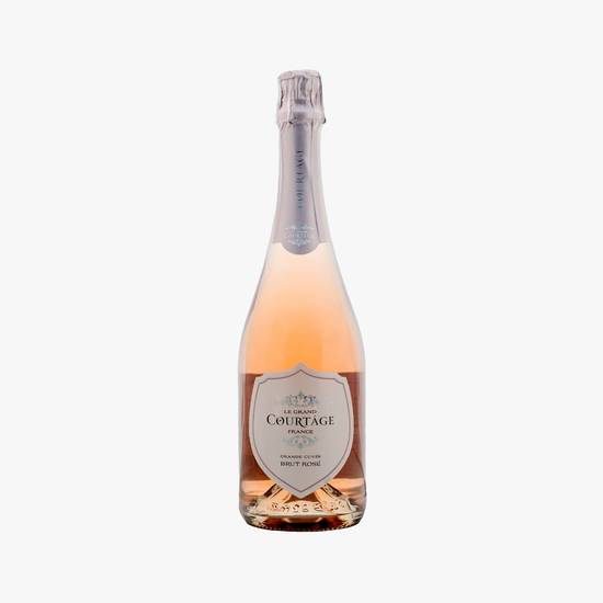 Order Le Grand Courtage Grande Cuvée Brut Rosé food online from Santa Monica Liquor store, Santa Monica on bringmethat.com