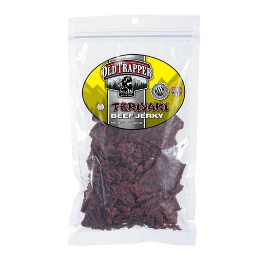 Order Old Trapper Teriyaki Jerky 10oz food online from Casey store, Eau Claire on bringmethat.com