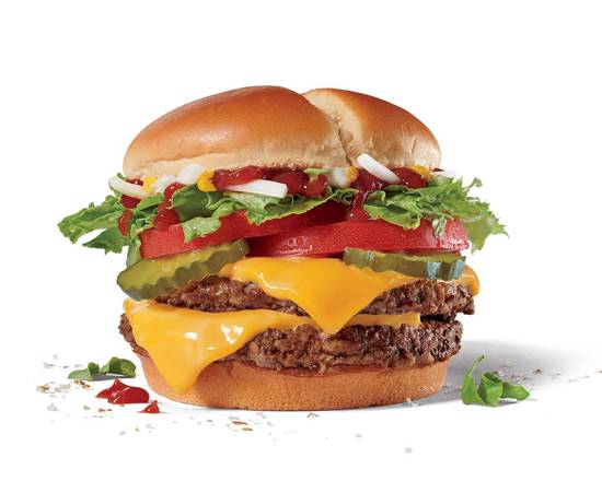 Order Double Jack® food online from Jack In The Box store, Castaic on bringmethat.com