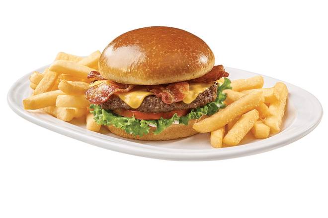 Order Bacon Cheeseburger food online from Friendly's store, Pembroke on bringmethat.com