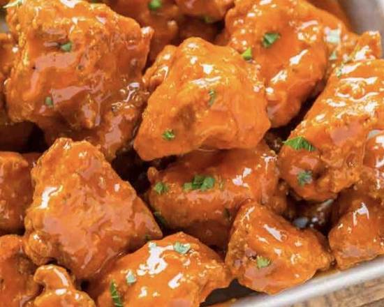Order Boneless wings with fries  food online from Blackout store, Fairburn on bringmethat.com