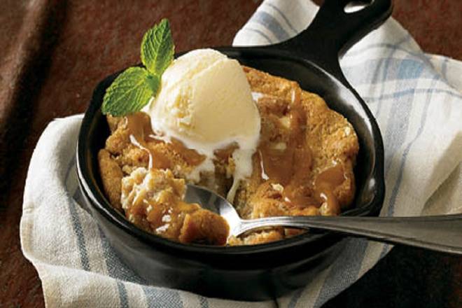 Order Salted Caramel Cookie Skillet** food online from Aussie Grill store, San Diego on bringmethat.com