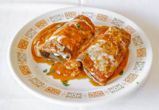 Order Eggplant Rollatini (2 pcs) food online from Dante's Place Restaurant-Pizza store, Leonia on bringmethat.com