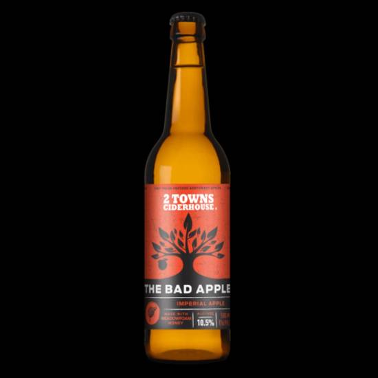 Order 2 Towns imperial Bad Apple 500 ml size food online from Rocky Liquor store, Claremont on bringmethat.com