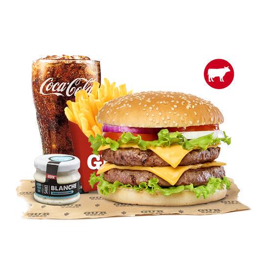 Menu DOUBLE BURGER