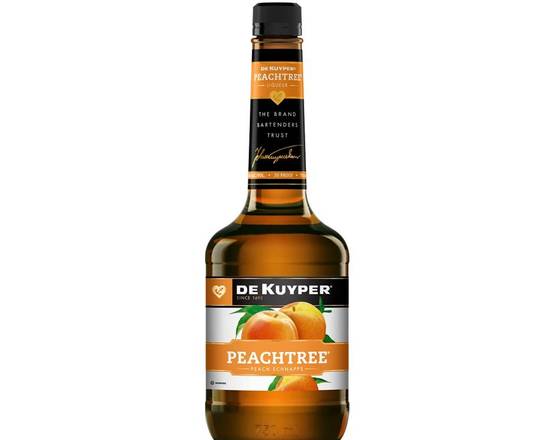 Order Dekuyper Peach Schnapps, 750mL other (15% ABV) food online from Woodbury Wine & Spirits store, ORLANDO on bringmethat.com