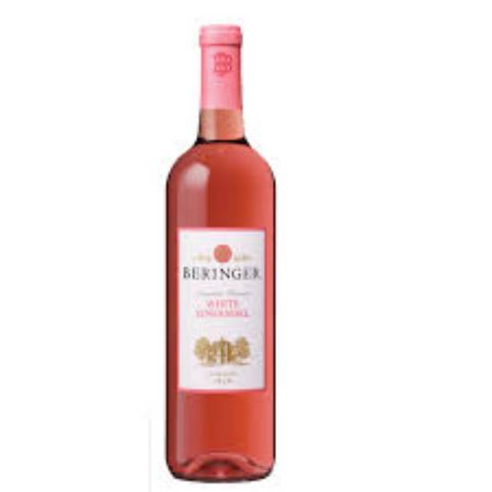 Order BERINGER WHITE ZINFANDEL 750ML BOTTLE food online from Duke Liquor & Jr. Market store, Los Angeles on bringmethat.com