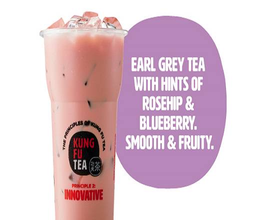 Order Rosehip Milk Tea food online from Kung Fu Tea store, St. Petersburg on bringmethat.com