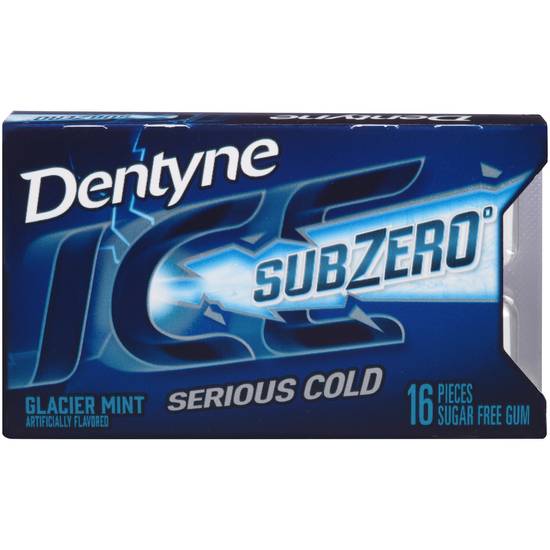 Order Dentyne Ice Sub Zero Sugar Free Gum, Glacier Mint, 16 CT food online from Cvs store, DOVER on bringmethat.com