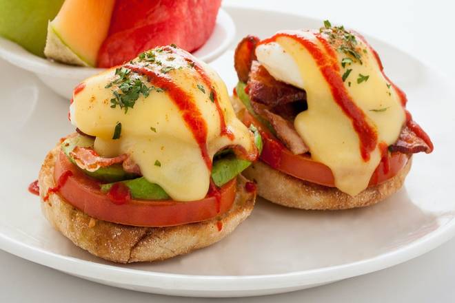 Order Golden State Benedict food online from The Broken Yolk Cafe  store, San Diego on bringmethat.com