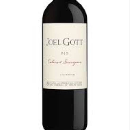 Order Joel Gott Cabernet Sauvignon 750ml 13.9% ABV  food online from Princess Liquors store, Port Saint Lucie on bringmethat.com