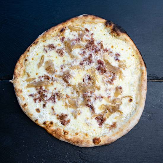 Order Pizza Carbonara food online from The Pasta Box store, Miami on bringmethat.com