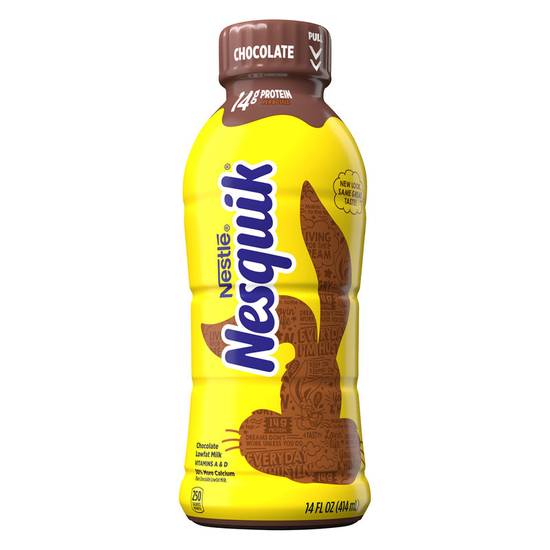 Order Nesquik Chocolate Milk 14oz Btl food online from Everyday Needs by Gopuff store, Montgomery on bringmethat.com