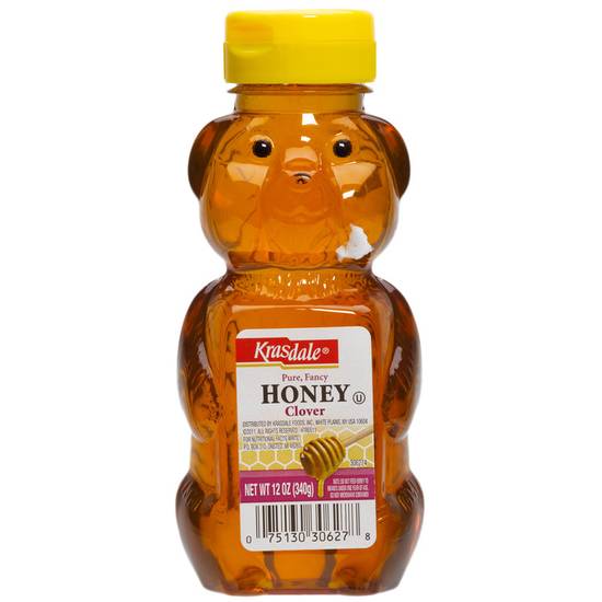 Order Pure Honey Bear Squeeze bottle 12oz food online from Everyday Needs by Gopuff store, Baton Rouge on bringmethat.com