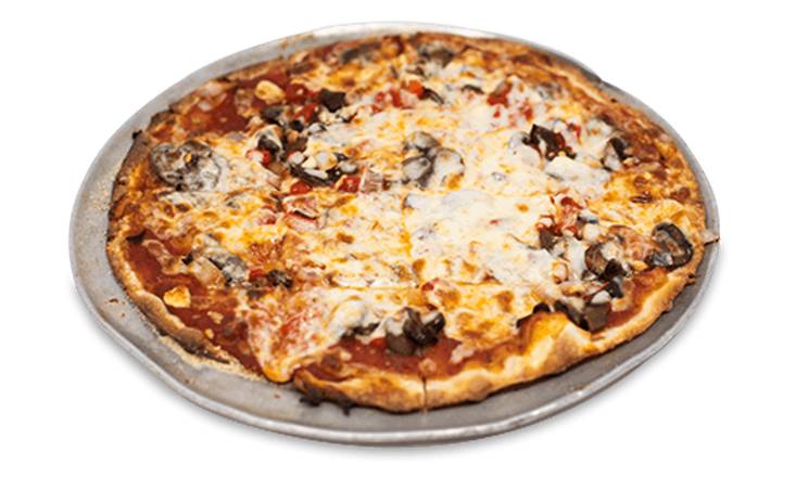 Order Veggie Pizza food online from Famous Dave's store, Woodbury on bringmethat.com